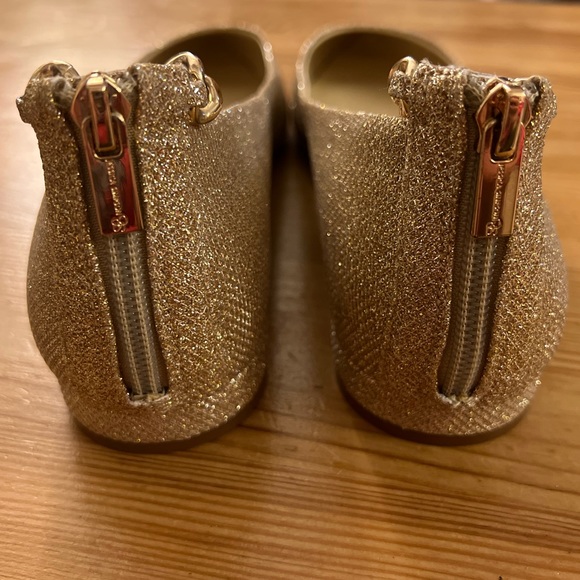 Jessica Simpson Women’s Alanna Ballet Flat Cosmo Gold size 11 New - Picture 4 of 5